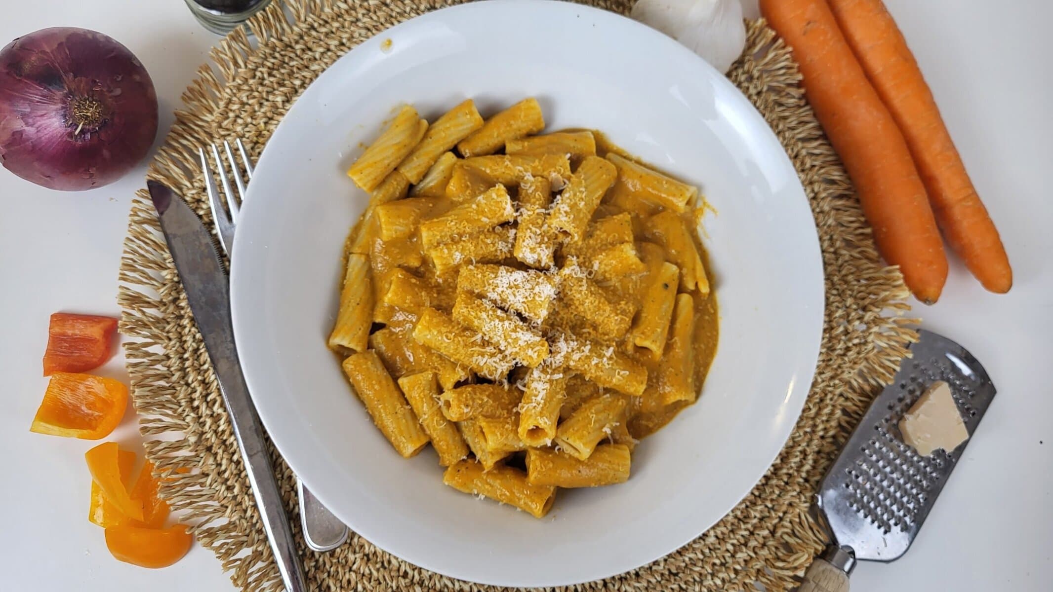 cremige gemüsesoße für pasta