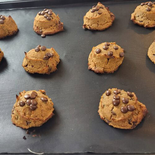 fertige kekse nach backen
