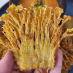 Frittierte Enoki Pilze