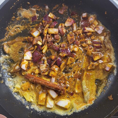 indischen butter chicken zwiebel