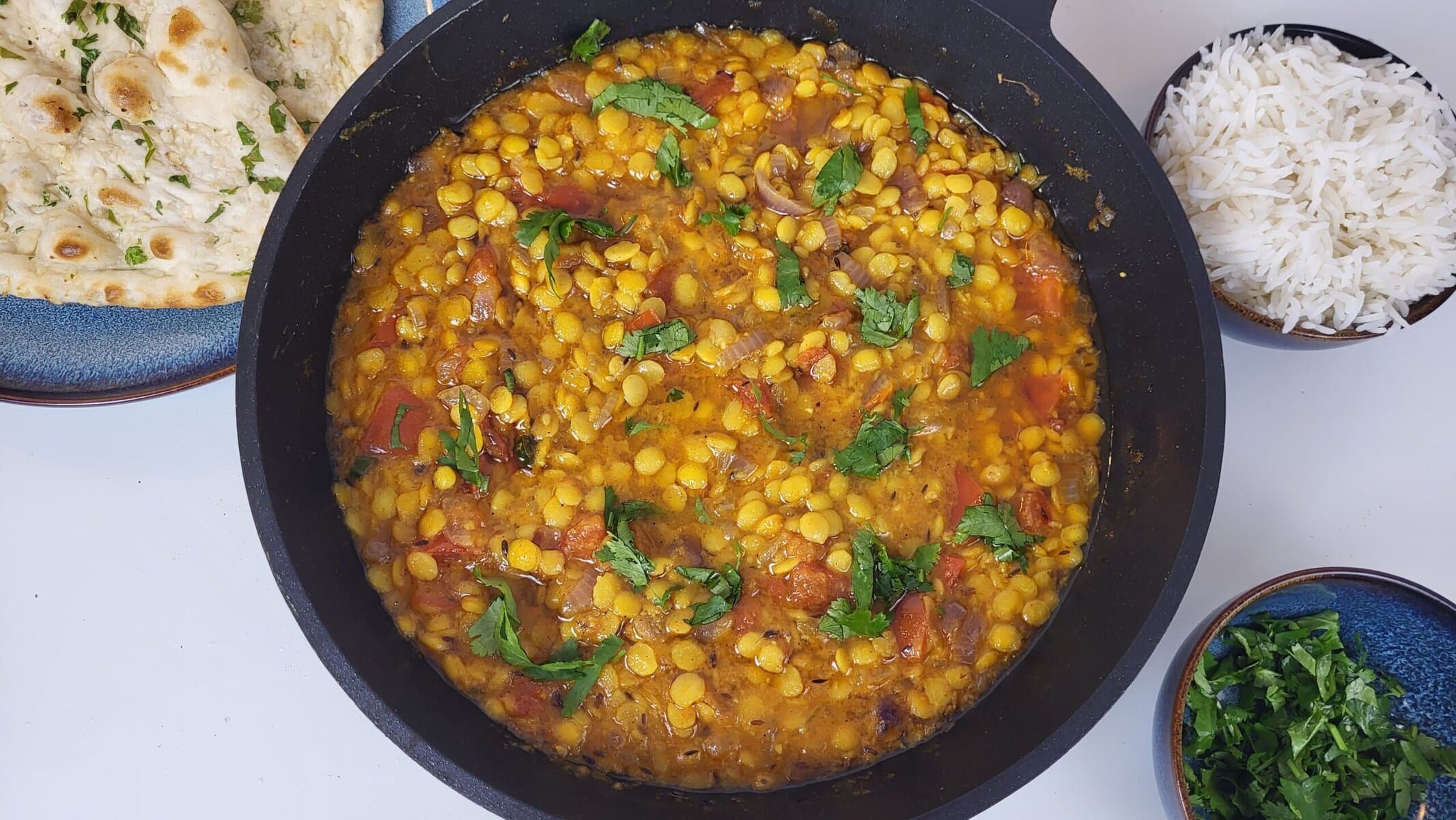 Linsen Dal vegan indisch original