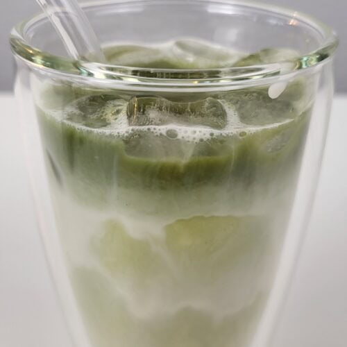 Matcha latte kalt