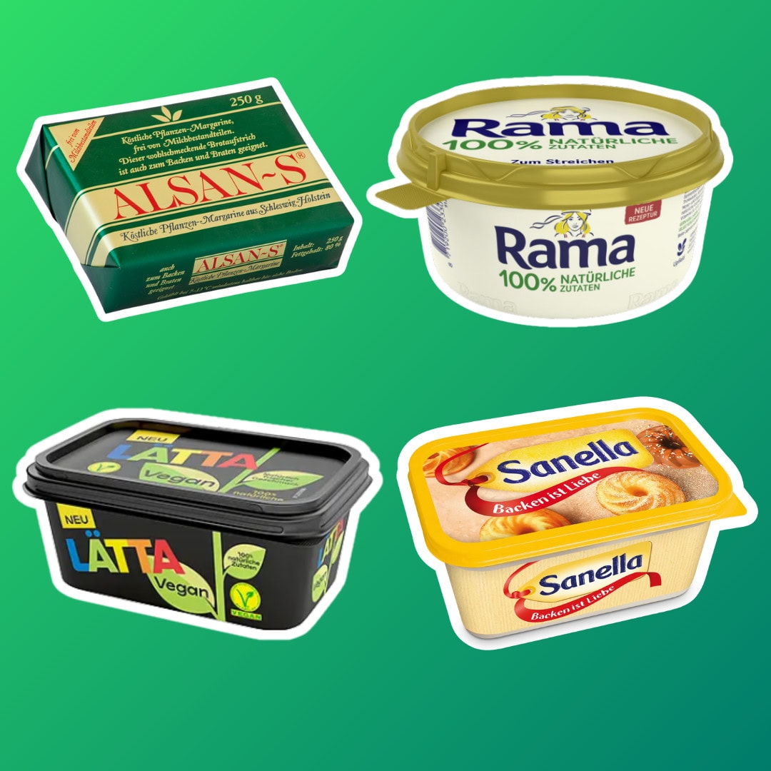 Ist Margarine vegan? - 31 Sorten pflanzliche Margarine