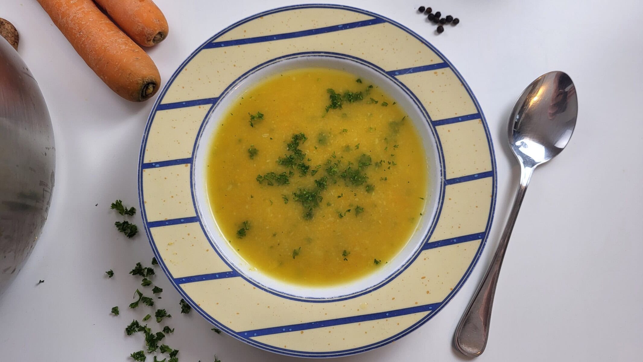 schnelle gemüsesuppe
