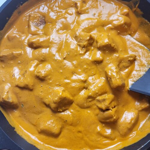Veganes Butter Chicken Soße